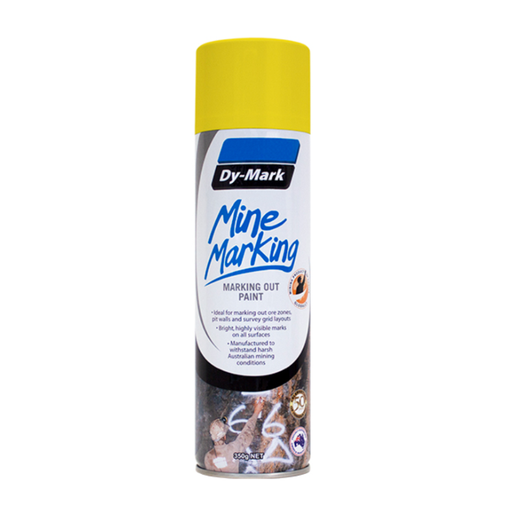 [14000921] Dy-Mark Mine Marking Horizontal Yellow 350g