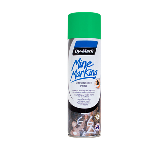 [14000925] Dy-Mark Mine Marking Horizonta F/Green 350g