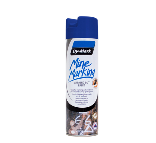 [14000929] Dy-Mark Mine Marking Vertical Blue 350g