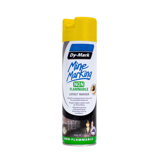 [14000947] Dy-Mark Mine Marking NF Vert Yellow 400g