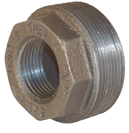 [20313868] Dixon Threaded Bushing Reducer 1/2x1/4" 150# 