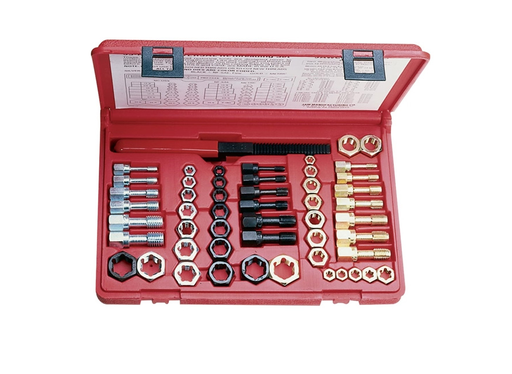 [20365497] Inch & Metric Rethreading Tap & Die File Set #1853, 53 Piece 1/4" Thru 3/4", M6 Thru M20 51-050-902