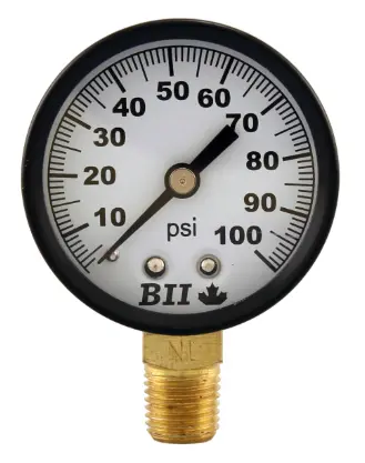 [20875038] GAUGE, PRESSUE PRESSURE RATING: 160PSI; MPN# PG 1/4? CBM-0-160 , BOSHART IN